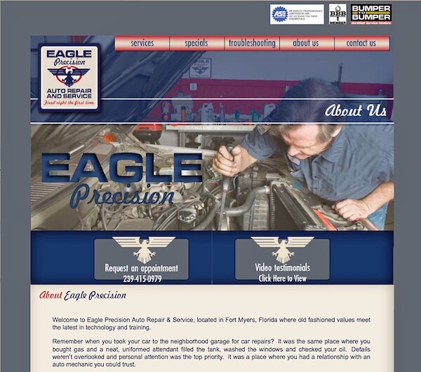 Auto Repair | Digital Campaign Creative | Eagle Precision Auto Service