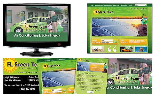 Contractor Marketing Agency | Campaign Creative - FL Green Team - Solar Contractor