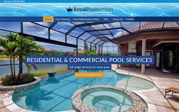 Royal Pool Service | Digital Advertising Creative Campaign