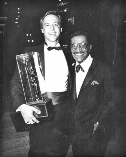 Picture of Earl Quenzel and Sammy Davis Jr.
