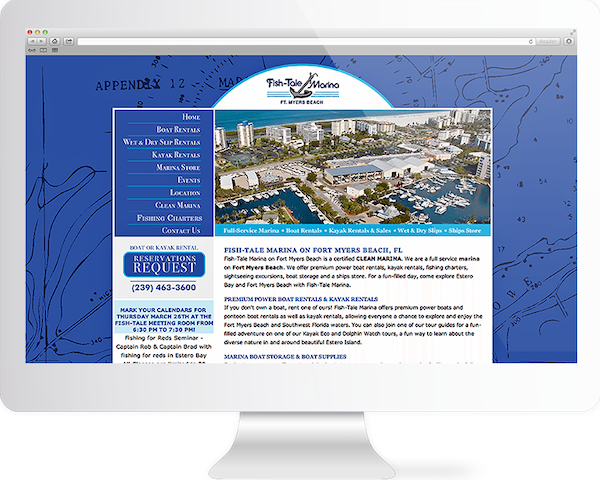 FishTale Marina Boat Rentals | Digital Marine Marketing - Agency Creative