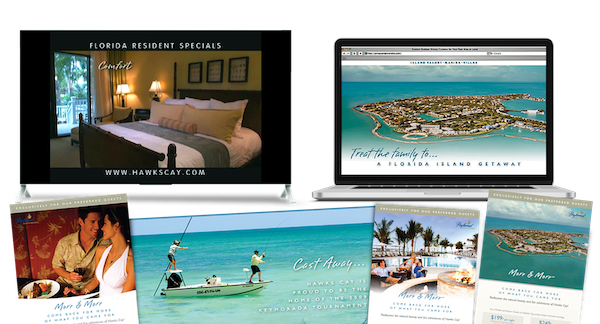 Travel Destination Advertising Agency | Destination Resort Campaign Creative