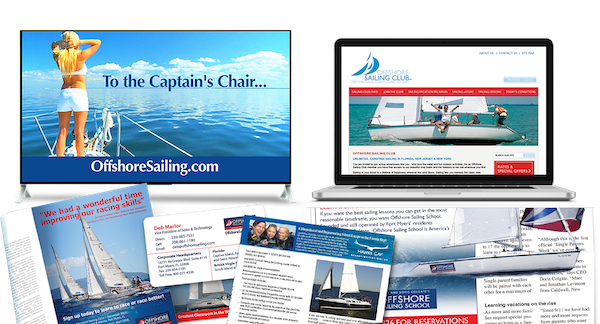 Marine Marketing - Agency Campaign Creative | Offshore Sailing School