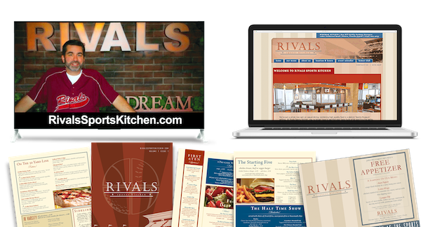 Rivals Sports Bar | Restaurant Advertising - Agency Campaign