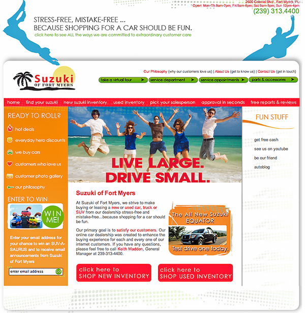 Automotive Marketing Agency Campaign Creative | Suzuki of Fort Myers