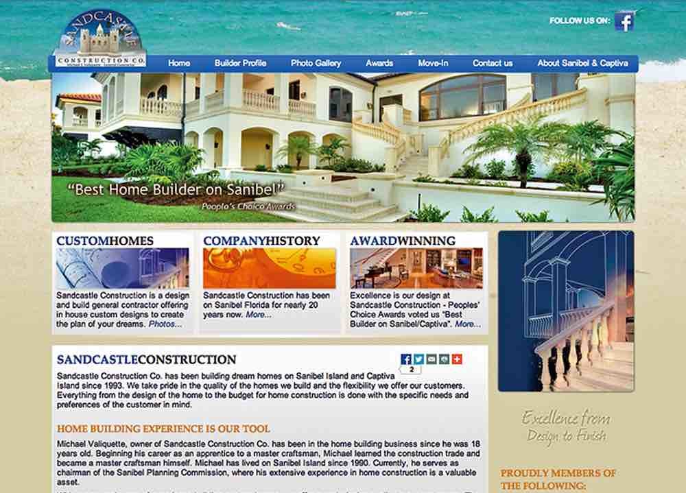 Construction Website Design Agency | Sandcastle Construction Website Design Agency | Sandcastle