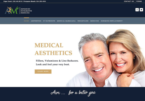 Medical Aesthetics Website 