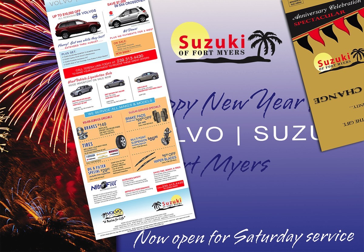 Quenzel Automotive Advertising Agency Creative for Suzuki