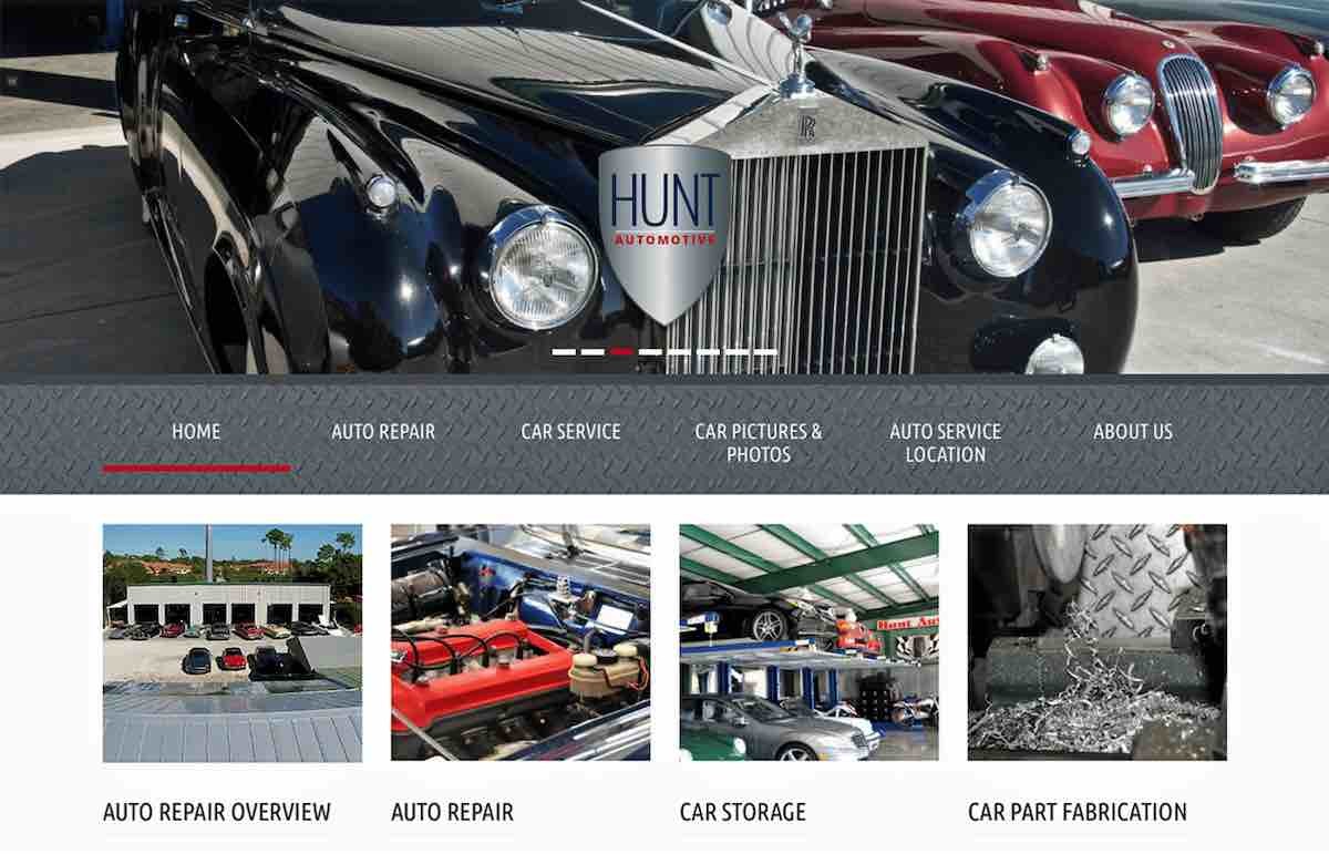 Automotive Marketing Agency Creative for Hunt Automotive Automotive Marketing Agency Creative for