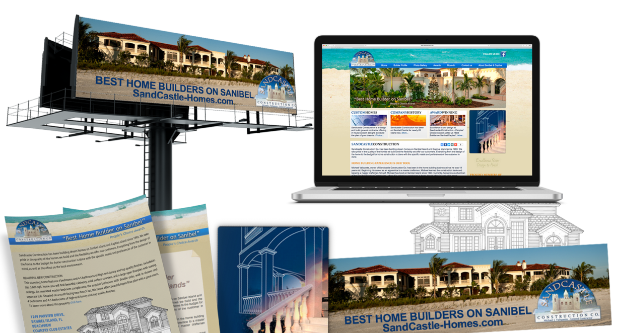 Construction Marketing Creative | Fort Myers, Florida | Sandcastle Home Builders | 600px