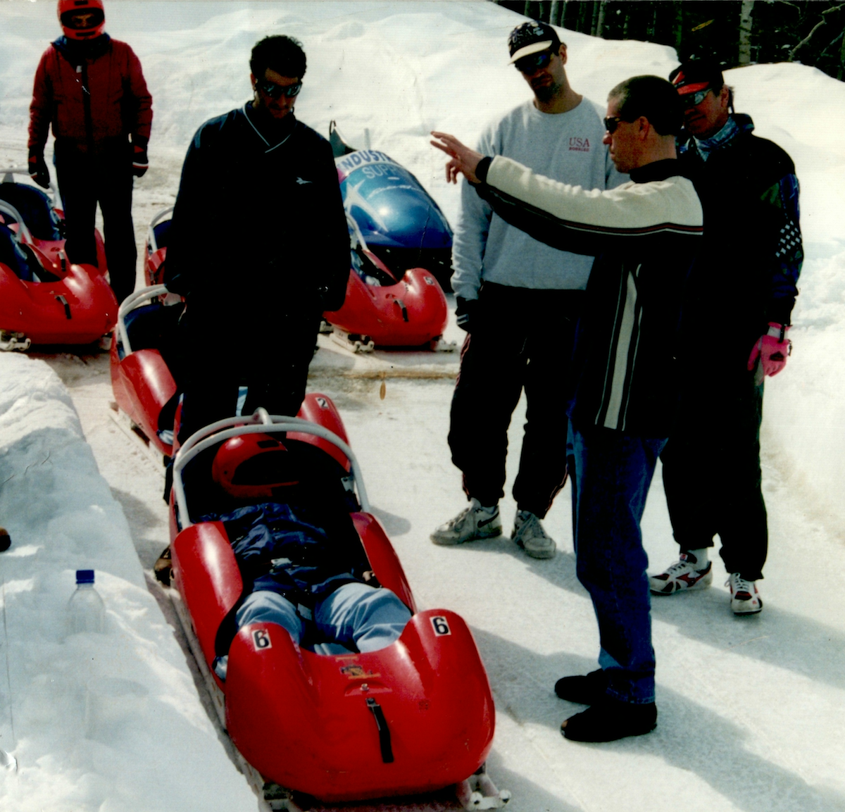 Earl Quenzel with Olympian Duncan Kennedy Earl Quenzel with Olympian Duncan Kennedy