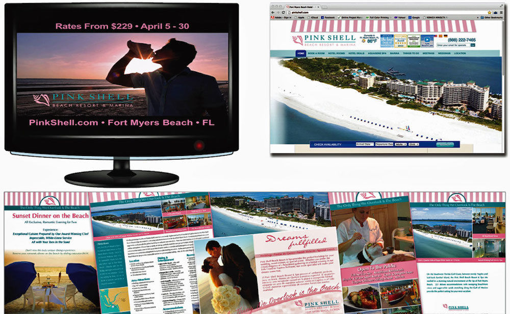 Quenzel Hotel Marketing Agency | Pink Shell