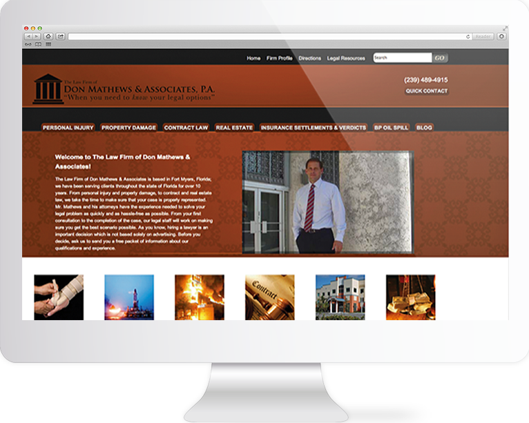 Business Website Design Agency Fort Myers Florida | Don Mathews Associates
