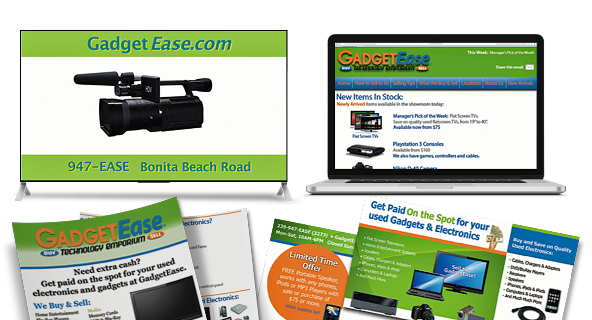 Gadget Ease | Product marketing Agency | Quenzel Marketing Agency, Fort Myers, FL