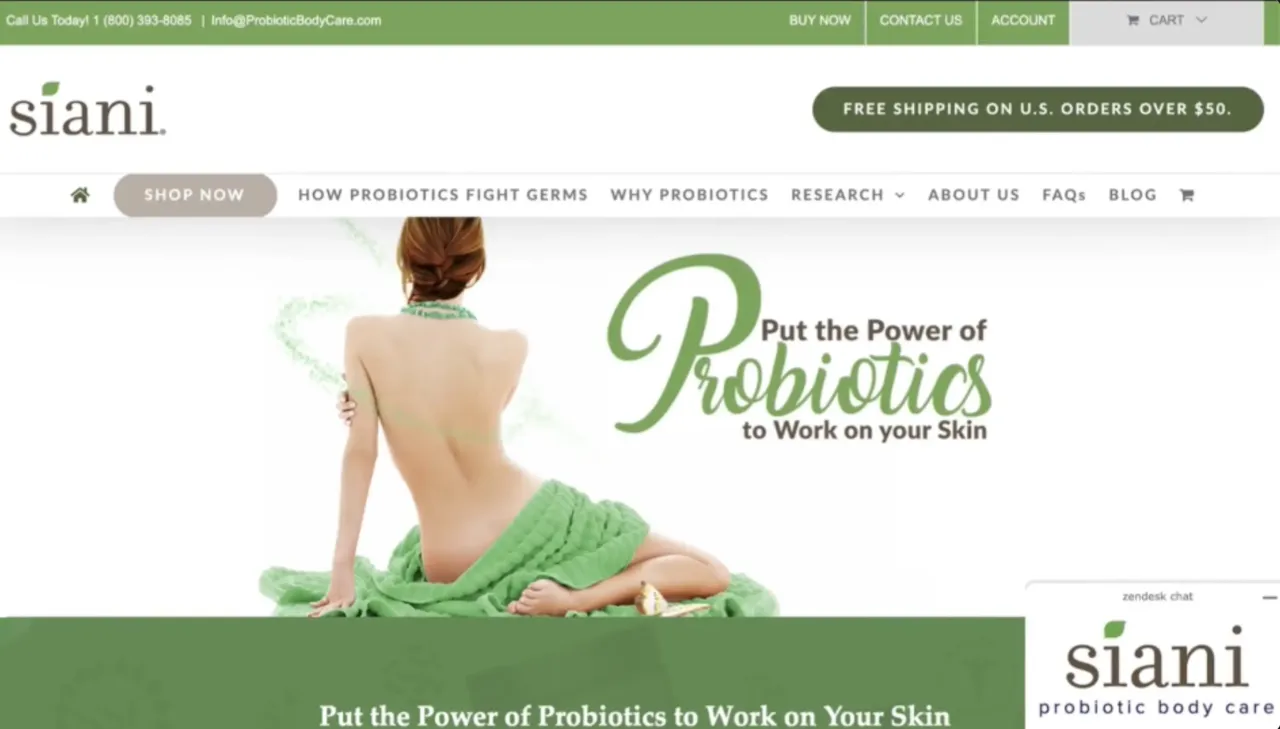 image-product-website-design-agency-fort-myers-siani-probiotic-body-care Product website design agency - siani body care