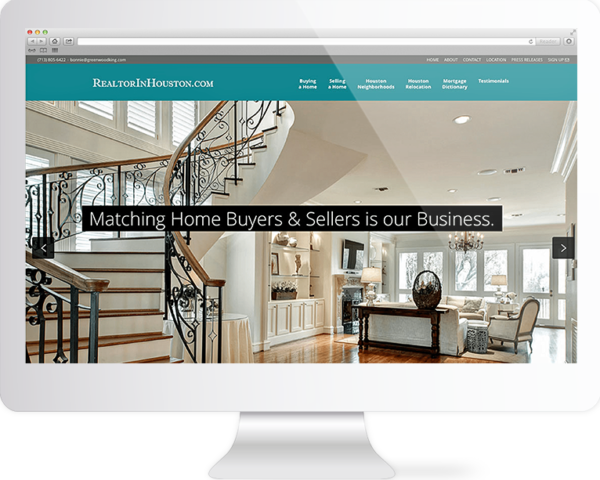 Realtor Website Design Agency Creative | Realtor in Houston | Quenzel Marketing Agency | Fort Myers, Florida