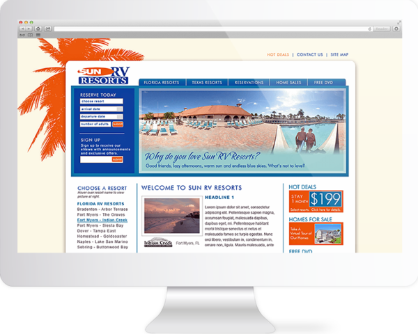 Product Website DRealtor Website Design Agency Creative | Sun RV Resorts | Quenzel Marketing Agency | Fort Myers, Floridaesign Agency Creative | Jet Blue Magazine Awards | Quenzel Marketing Agency | Fort Myers, Florida