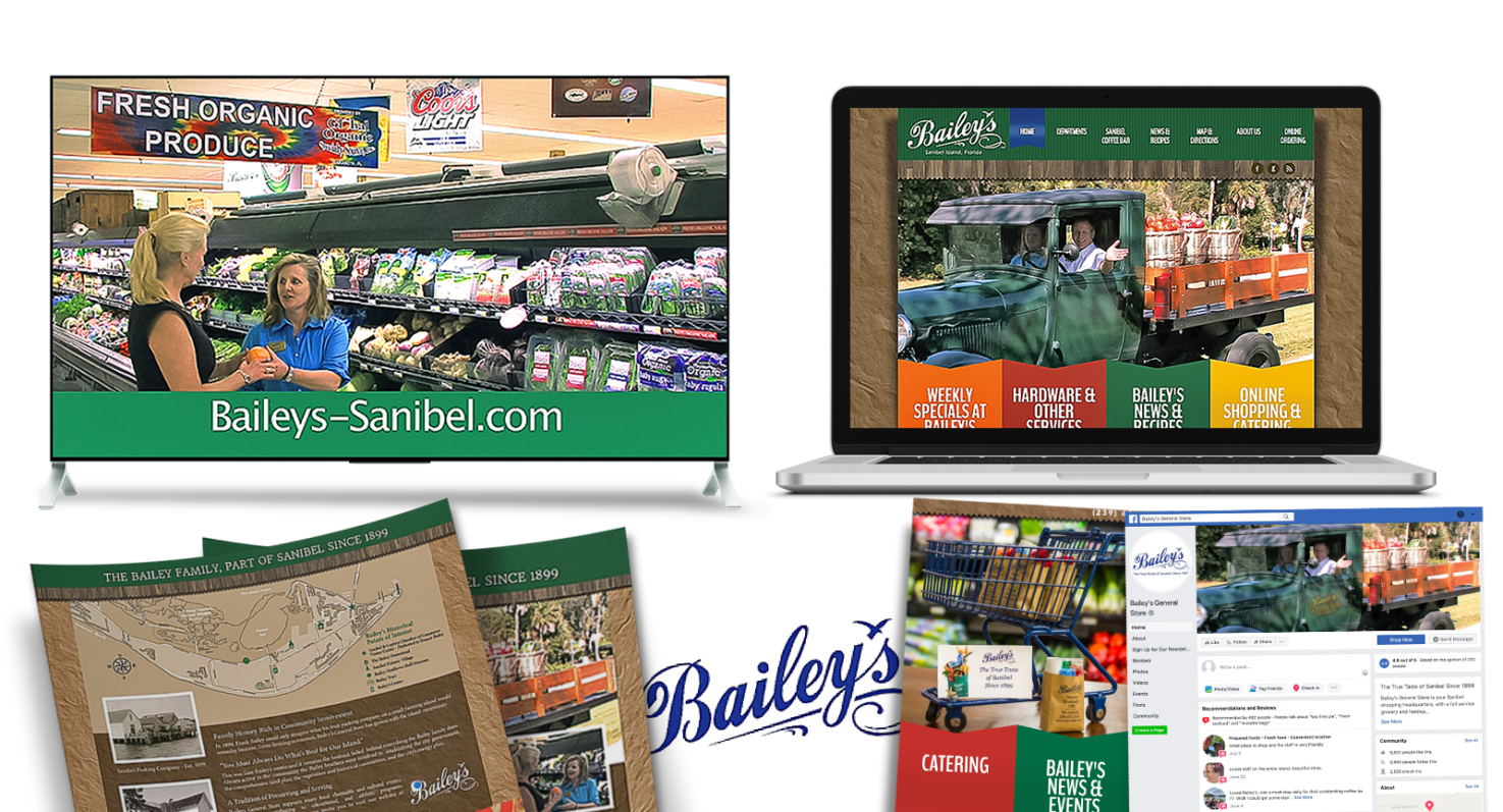 Bailey’s General Store Retail Marketing Agency | Baileys | Quenzel Advertising Agency Fort Myers | 1200px