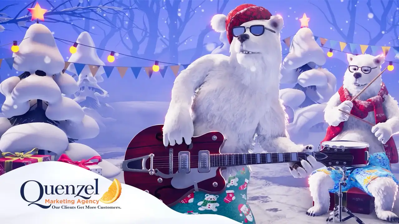 Merry Christmas 2025 from the Quenzel Marketing Team