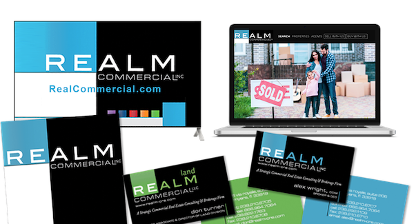 Realm Commercial Real Estate | Real Estate Marketing Agency Creative