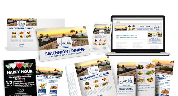 Campaign Creative – Jack's Beachfront Restaurant