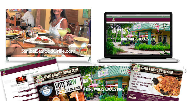 Seafood Restaurant Campaign - Agency Creative – Sanibel Seafood Grille