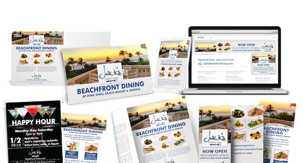 Beachfront Restaurant Marketing - Agency Creative | Jack's Beachfront Restaurant