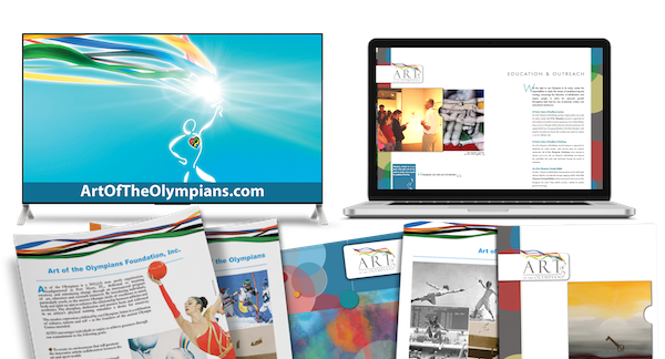 Retail Advertising Agency Creative | Art of the Olympians