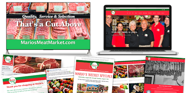 Retail Marketing - Agency Campaign Creative | Mario's Italian Meat Market